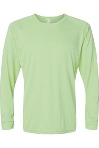 Футболка с длинным рукавом Paragon Long Islander Performance, цвет limeade