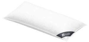 Пуховая подушка Spessarttraum 3-Kammer Silber, 40x20x80 см, белый