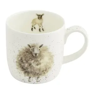 Кружка Wrendale Designs Portmeirion с изображением овцы, разноцветный