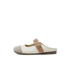 Сандалии женские с застежкой-молнией из металлической кожи, устойчивые к запахам, износостойкие, нескользящие, антибактериальные COMELY, Greige