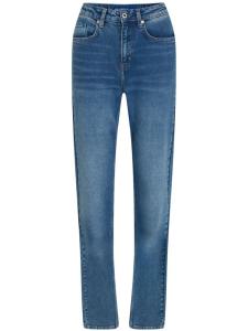 Прямые джинсы с нашивкой-логотипом Karl Lagerfeld Jeans, синий