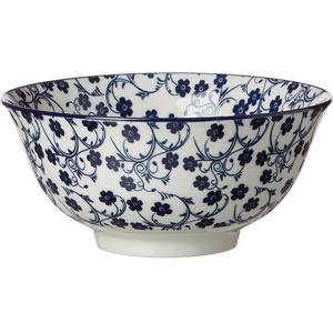 Миска для мюсли ROYAL SAKURA, 4 шт., керамика, подходит для микроволновки Ritzenhoff & Breker, белый/синий