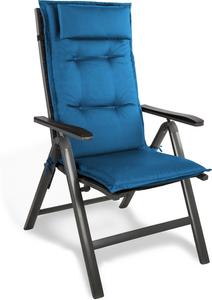 6 подушек для стульев с высокой спинкой Aspero, цвет Marine