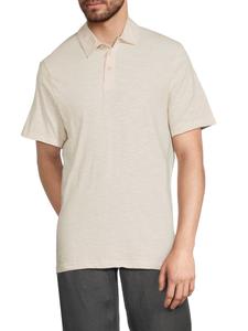 Поло с короткими рукавами Slub Solid Onia, цвет Oatmeal