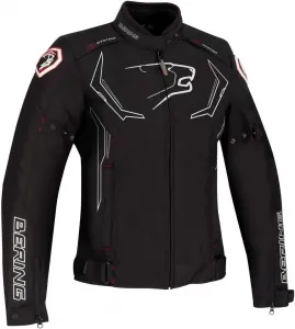 Мотоциклетная куртка Bering Unisex Lady Guardian, Black blanc rouge