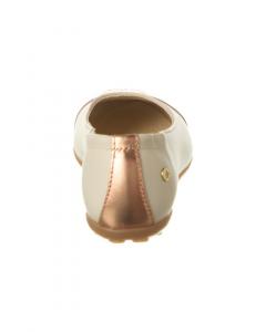 Кожаные балетки Naturino Dallen, белый