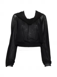 Футболка с капюшоном Rick Owens, черный