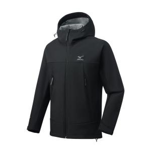 Mizuno Унисекс куртка софтшелл, Ore Black