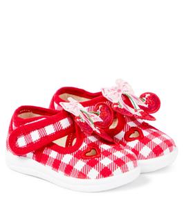 Сандалии Baby Occhiolino Monnalisa, Rosso+Rosa