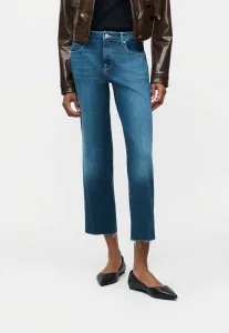 Прямые узкие джинсы calie 7 For All Mankind, Stormy Drift