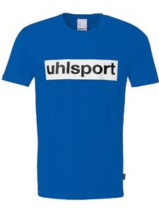 Футболка спортивная Essential Promo T-Shirt синего цвета uhlsport