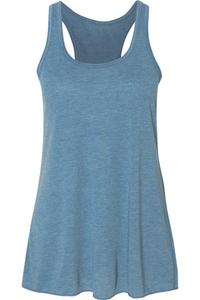 Женская струящаяся майка-борцовка BELLA + CANVAS, цвет heather deep teal