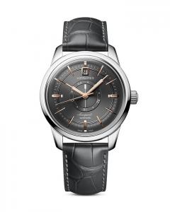Наручные часы Conquest Heritage Central Power Reserve, 38 мм Longines, серый