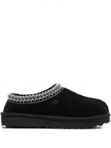 Тапочки Tasman II из замши с плетеной отделкой UGG, черный