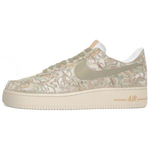 Кроссовки Air Force 1 для скейтборда унисекс с низким верхом белого цвета Nike, золотой