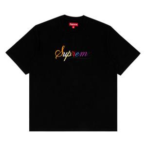 Топ Supreme Cursive Short-Sleeve Top, Black