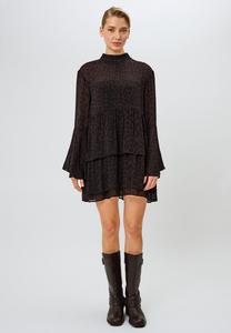 Платье OH APRIL LAVINIA VOLANT , Leo Truffle/Dark Brown