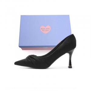 Xingdiman Стройные каблуки на высоком каблуке женский подарочный набор черный 7 см, цвет Black 7CM