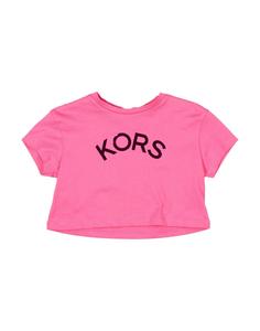 Футболка Michael Kors Kids, фуксия