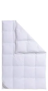 Перьевое одеяло RIBECO Laram, теплое, белый