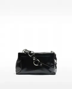 Женская прямоугольная сумка-бандо с молнией Parfois, черный