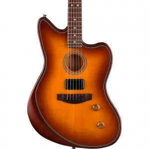Акустико-электрогитара Fender Acoustasonic Standard Jazzmaster, Honey Burst