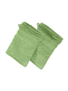 Erwin Müller Махровые рукавицы для мытья посуды, 2 шт , Карлсруэ, зеленый цвет
