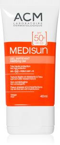 Защитный матирующий крем для лица Medisun SPF 50+ Acm, 40 мл