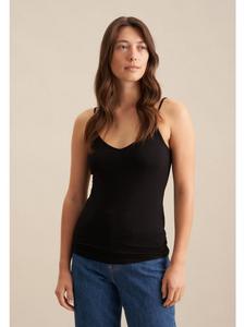 Топ Seidensticker Top Regular, черный