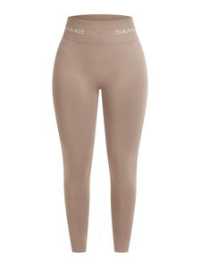 Узкие тренировочные брюки Smilodox Azura, светло-коричневый