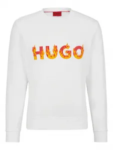 Толстовка Ditmo с логотипом Hugo, белый