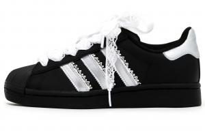 SUPERSTAR Crow Manufacturing, светло-серебристые низкие кроссовки Ballet 2.0 для скейтбординга унисекс, черно-серебристые Adidas Originals, Black Silver