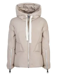 Иконическая стеганая куртка Milano с капюшоном Khrisjoy, нейтральный