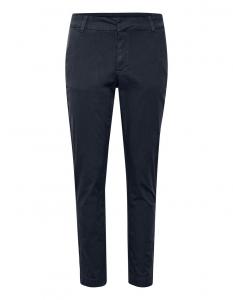 Брюки чинос Kaffe Slim fit Chino Pants Mette, морской синий