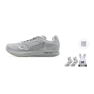 LOOP BURN Топовые беговые кроссовки Top Scorer 6 Elite унисекс низкие бело-черно-серые Earth Gray, цвет Earth Gray