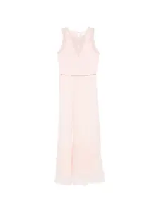 Платье с кружевной вышивкой Forte Forte, розовый