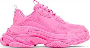 Кроссовки Balenciaga Wmns Triple S Sneaker 'Pink Patent', розовый