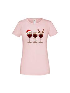 PAULGOS Женская футболка, The Wine Women in Pink