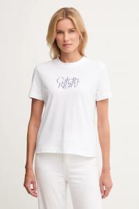 Хлопковая футболка Calvin Klein Jeans, белый