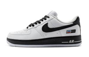 Кроссовки для скейтбординга Air Force 1 Abrasion Resistant Low Top унисекс Nike, черный/белый