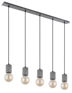 Настольная лампа Globo серебристый, 115/10/120 см