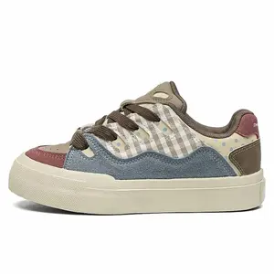 Низкие женские скейтерские кеды Deesha, коричневый