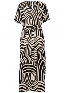 Платье STREET ONE, цвет Beige/Black