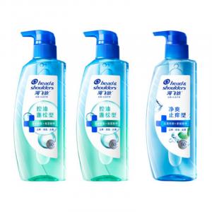 Маслорегулирующий пушистый шампунь увлажняющее очищающее мыло аромат 670g+670g Head&shoulders