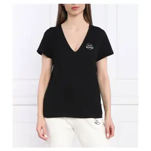 Проблемная футболка обычного кроя Pinko, черный