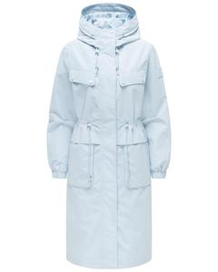 NAVAHOO Демисезонное пальто 'Kirschwind 14' в пастельно-голубом цвете