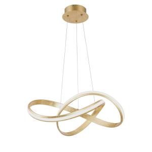 Светодиодный подвесной светильник Paul Neuhaus Melinda I, алюминий/акриловое стекло - 1 пламя