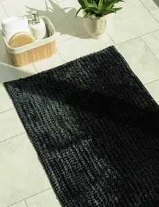 Коврик для ванной E-floor, черный
