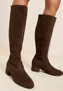 Широкие низкие ботинки Friends Like These, Chocolate Brown