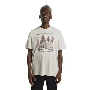 Футболка с коротким рукавом Jack Wolfskin Freeroamer, бежевый